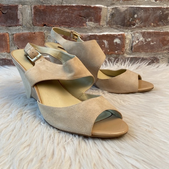 INC Fama Wedge Suede Sandals, Size 11 - Picture 9 of 17